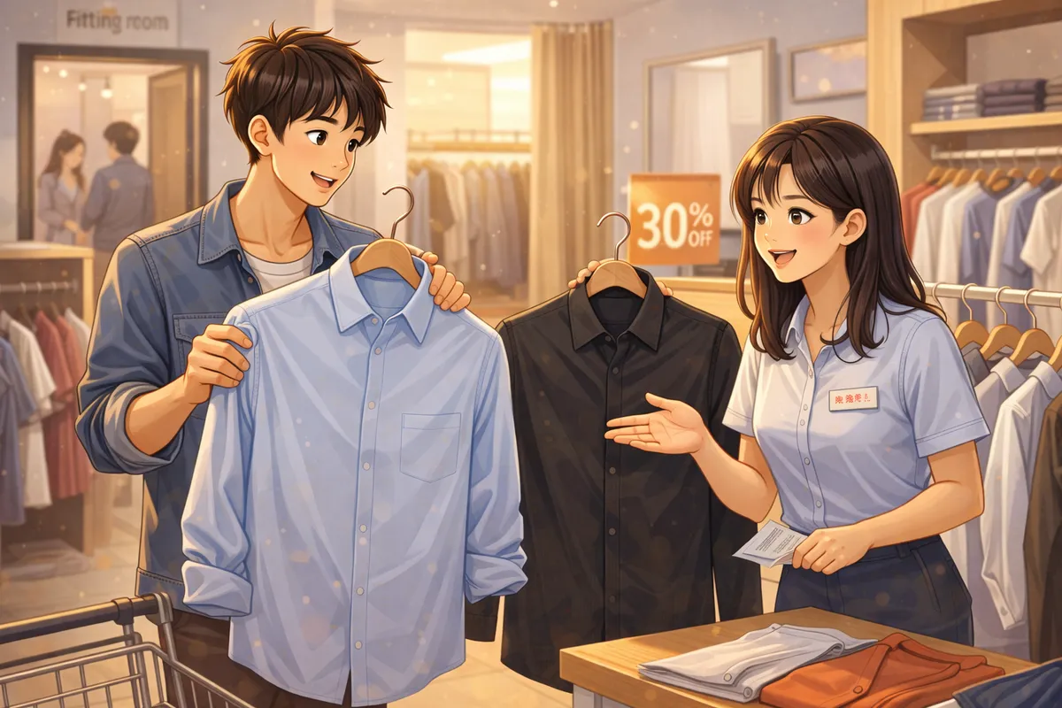 CHỦ ĐỀ: MUA SẮM - MUA QUẦN ÁO